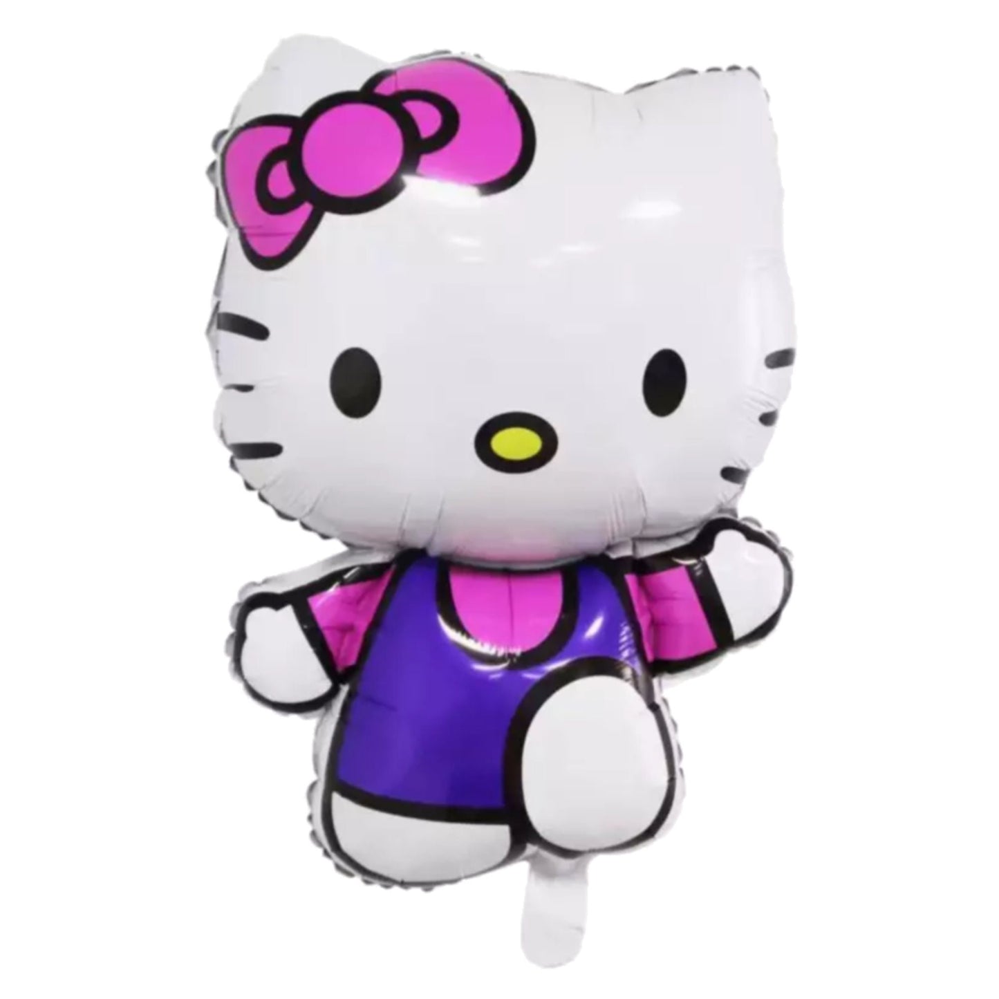 Hello Kitty Balloon Bouquet – 6 Pack 17" Party Balloons | Pink & Purple Hello Kitty Birthday Balloons